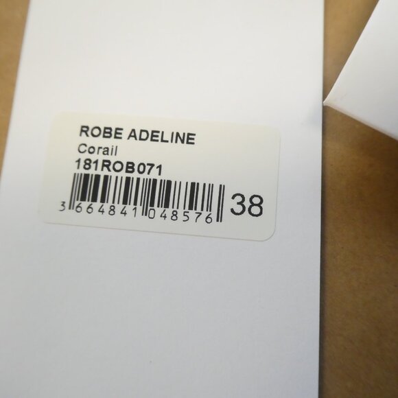 Sezane Red Adeline Sleeveless Mini Dress - Size: 6(38) - Picture 5 of 14